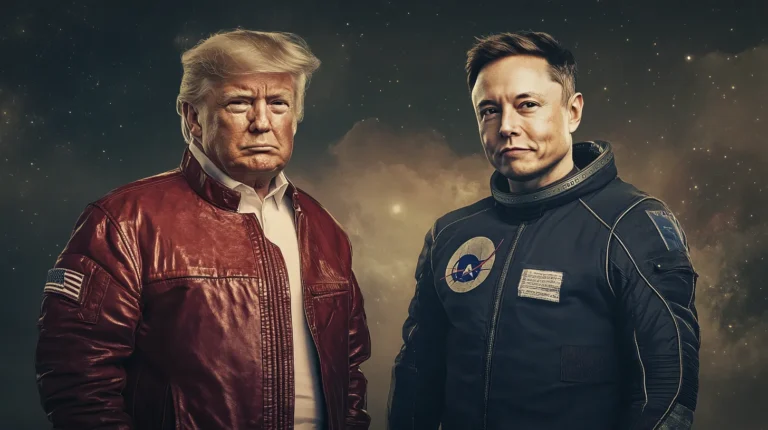 Trump e Musk Starship e Fortunas em Ascensão