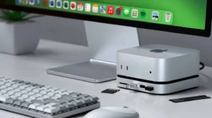 Satechi Lança Hub e Suporte para Mac Mini M4